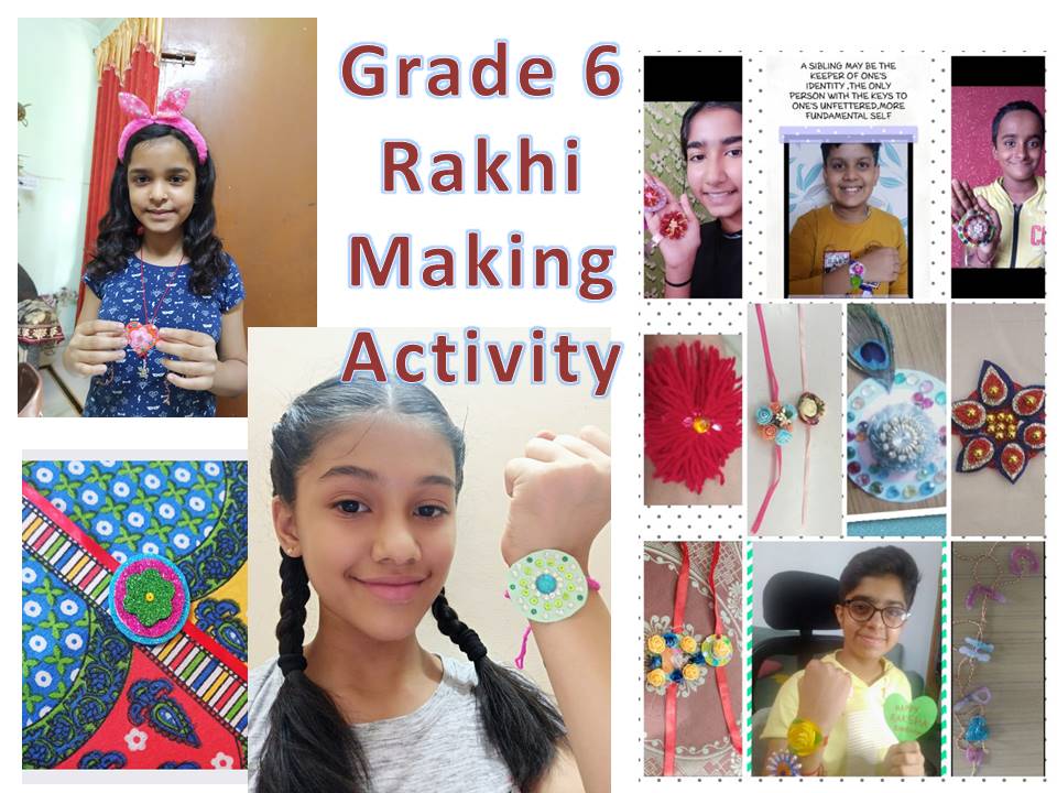 Rakhi Making Activity 2021